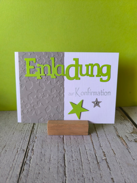 Einladungen zur Konfirmation oder Kommunion