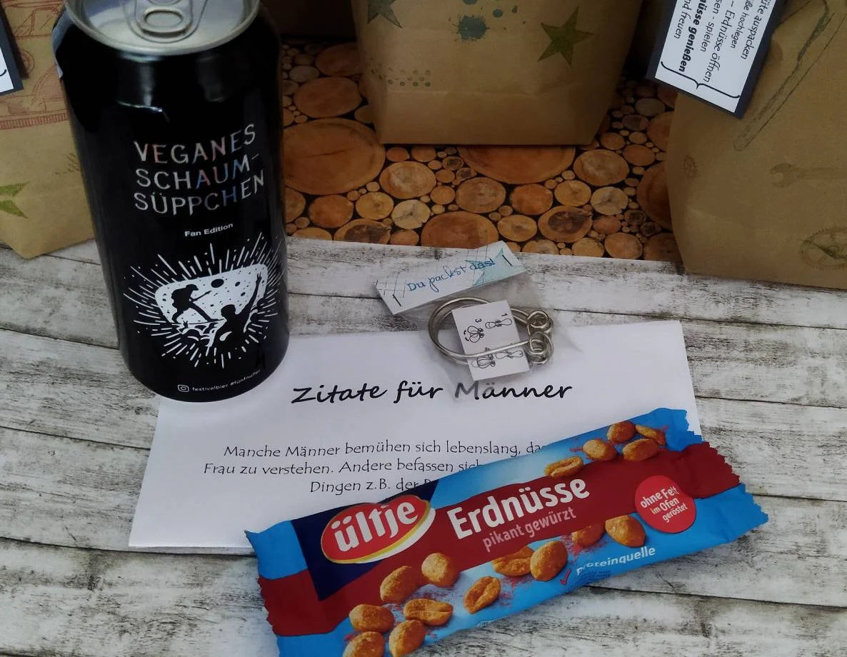 Männertüte, Auszeittüte für Männer Geschenkidee