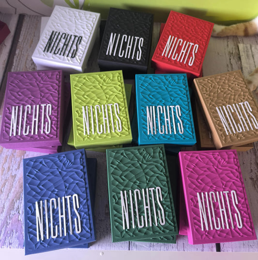 NICHTS Schachtel verschenke doch mal wie gewünscht nichts. Geschenkverpackung NICHTS Schachtel für Weihnachten